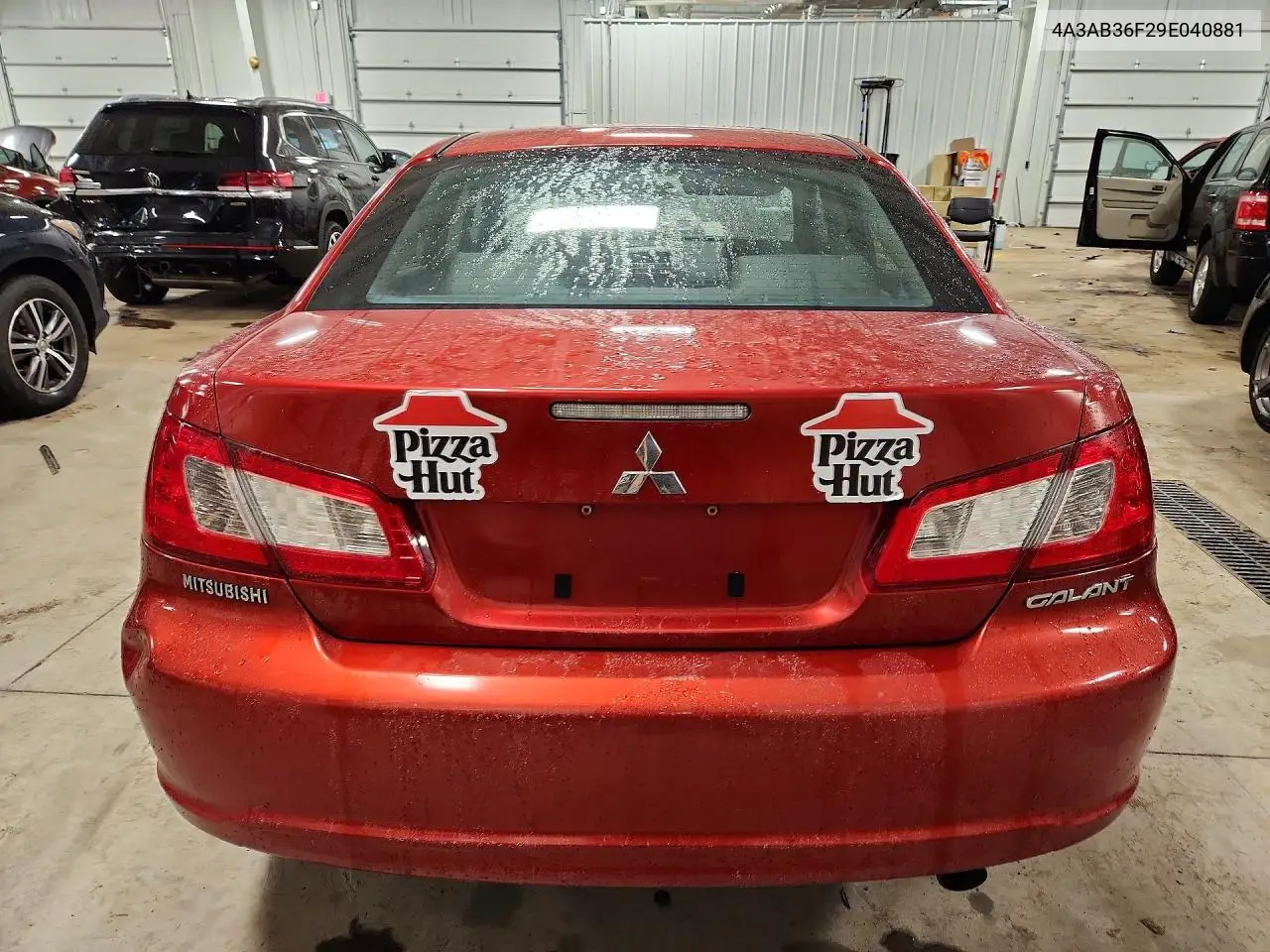 2009 Mitsubishi Galant Es VIN: 4A3AB36F29E040881 Lot: 41733266