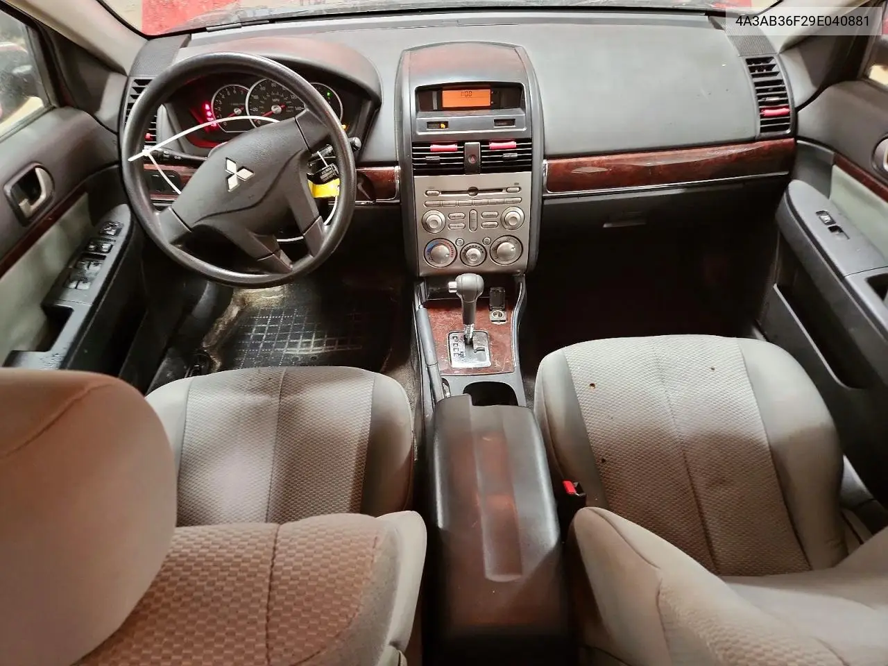 2009 Mitsubishi Galant Es VIN: 4A3AB36F29E040881 Lot: 41733266
