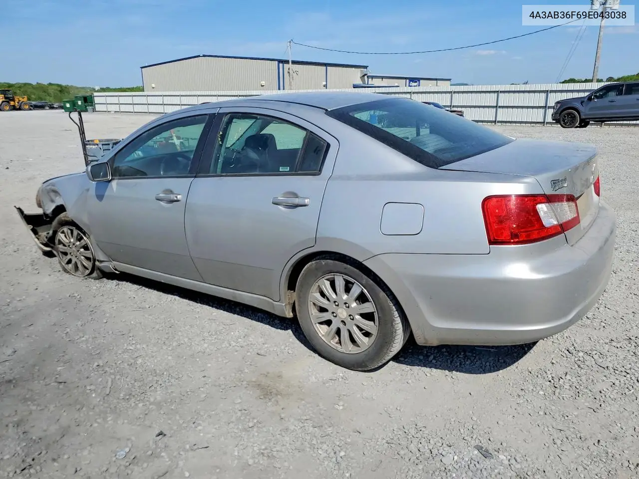 2009 Mitsubishi Galant Es VIN: 4A3AB36F69E043038 Lot: 49975326