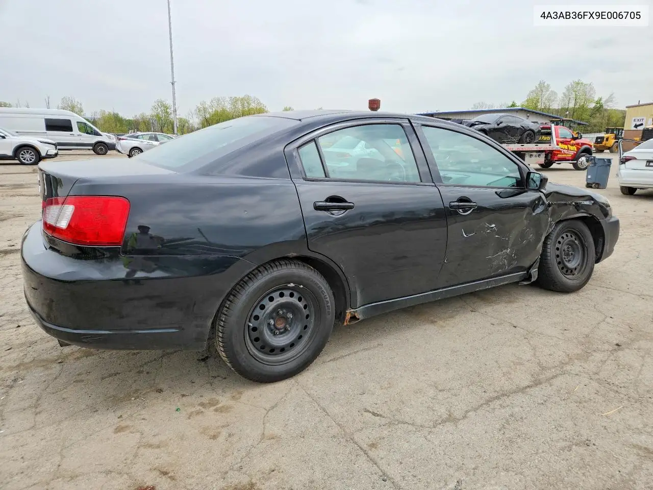 2009 Mitsubishi Galant Es VIN: 4A3AB36FX9E006705 Lot: 51066246