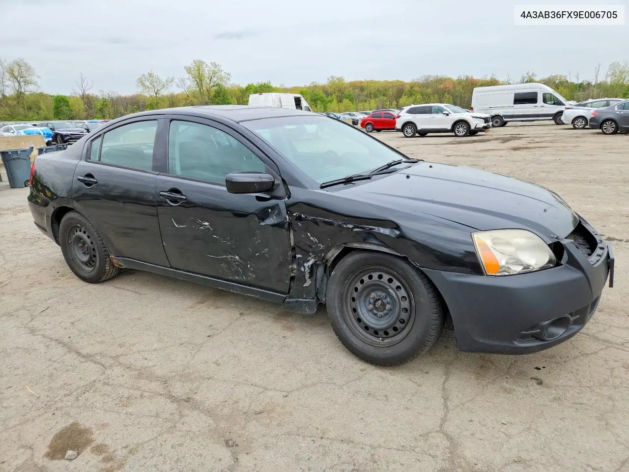 2009 Mitsubishi Galant Es VIN: 4A3AB36FX9E006705 Lot: 51066246