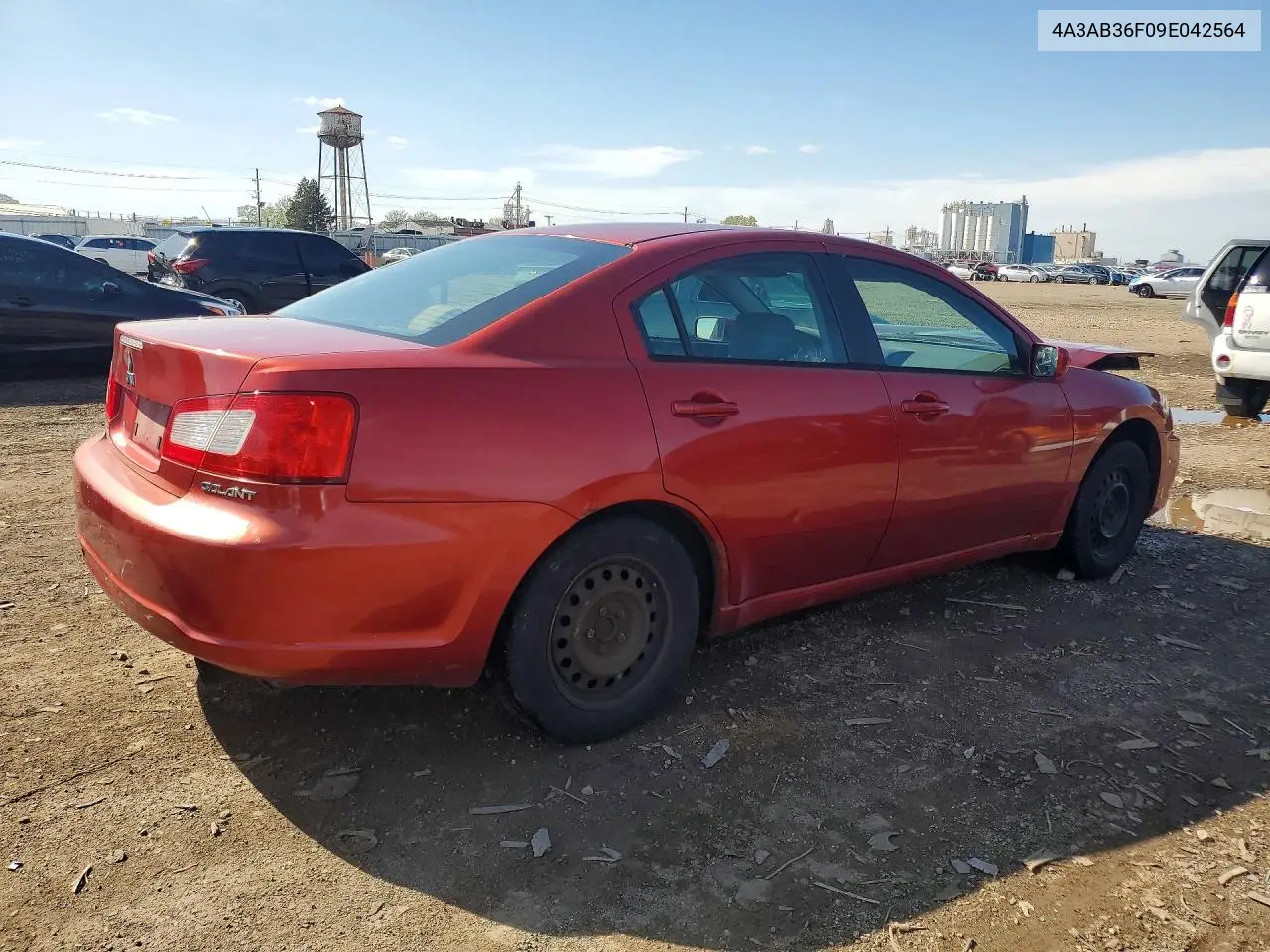 2009 Mitsubishi Galant Es VIN: 4A3AB36F09E042564 Lot: 51670906
