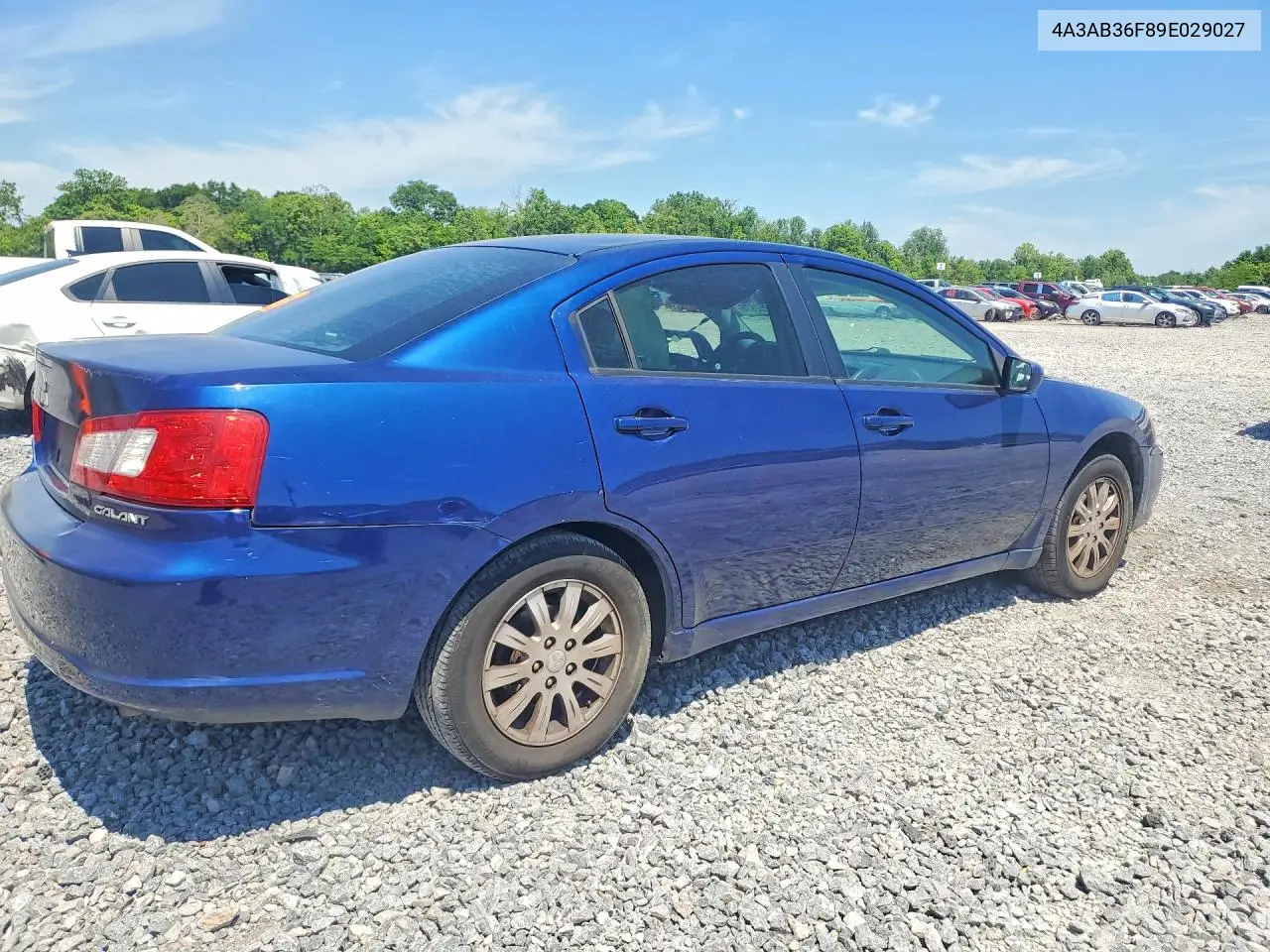 2009 Mitsubishi Galant VIN: 4A3AB36F89E029027 Lot: 52252976