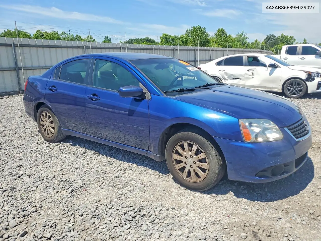 2009 Mitsubishi Galant VIN: 4A3AB36F89E029027 Lot: 52252976