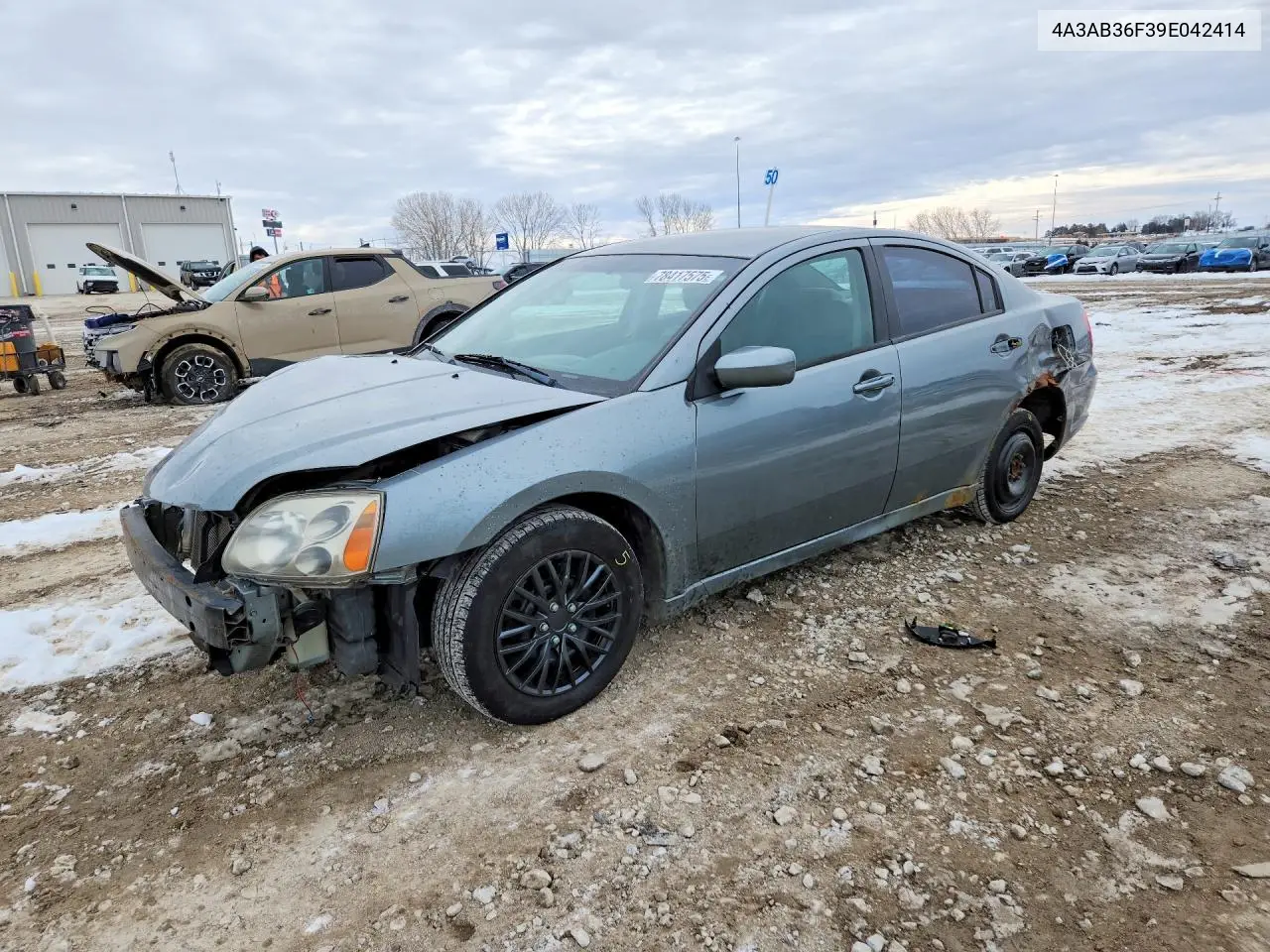 2009 Mitsubishi Galant Es VIN: 4A3AB36F39E042414 Lot: 56092466