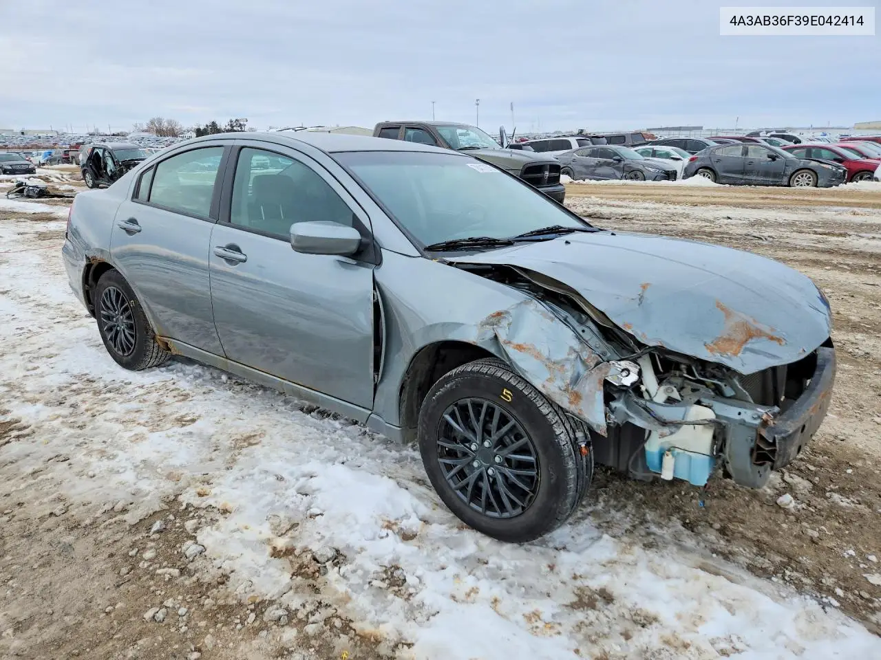 2009 Mitsubishi Galant Es VIN: 4A3AB36F39E042414 Lot: 56092466