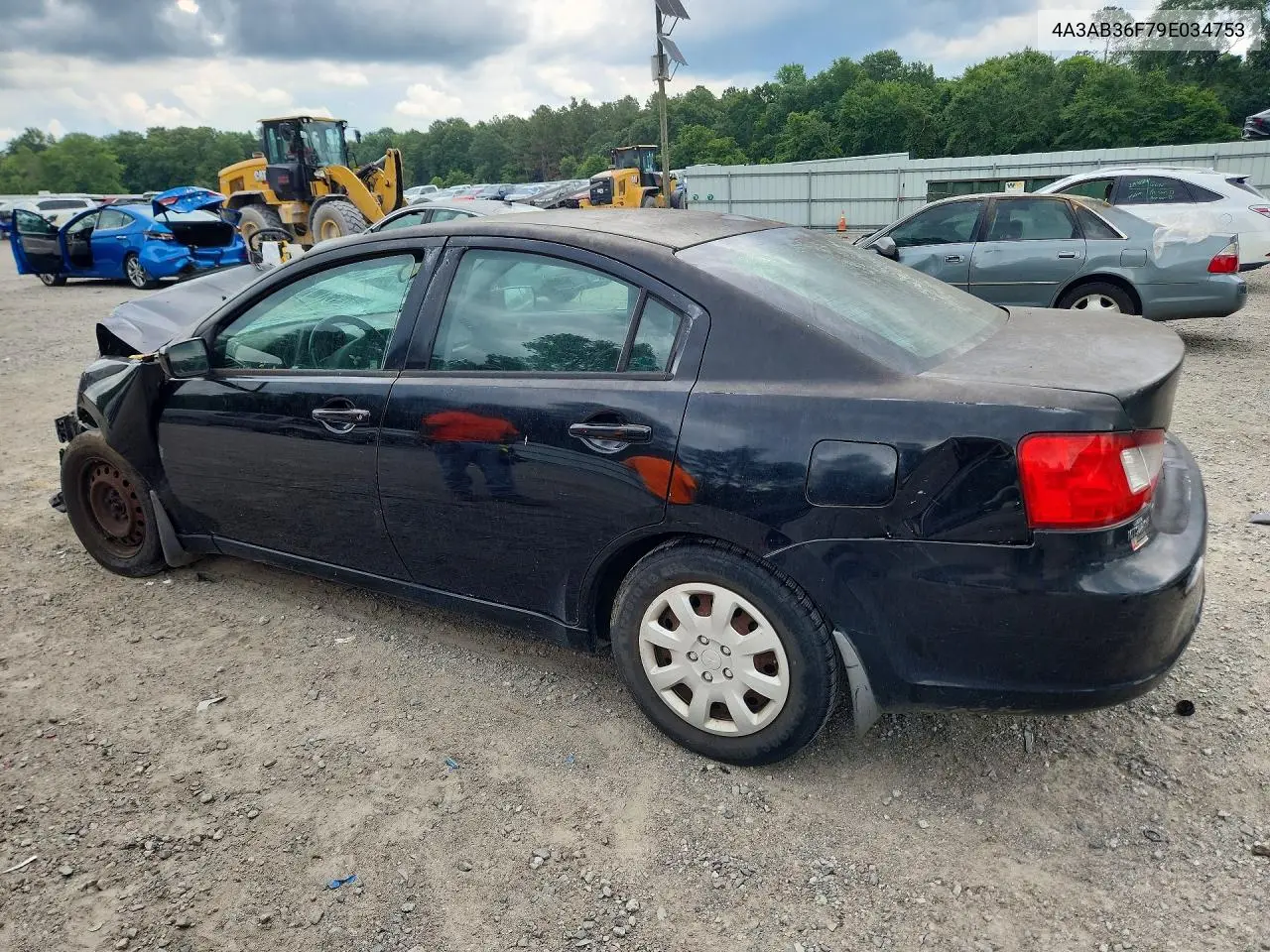 2009 Mitsubishi Galant Es VIN: 4A3AB36F79E034753 Lot: 56476856