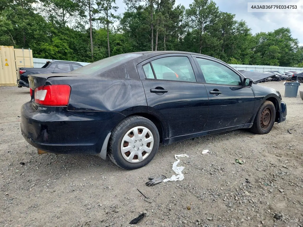 2009 Mitsubishi Galant Es VIN: 4A3AB36F79E034753 Lot: 56476856