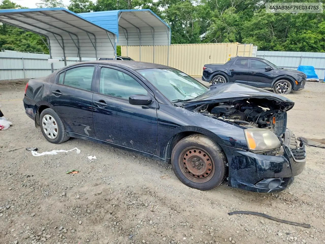 2009 Mitsubishi Galant Es VIN: 4A3AB36F79E034753 Lot: 56476856