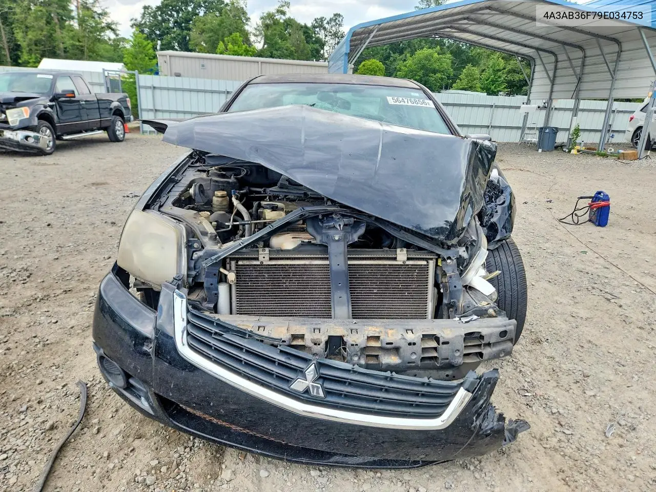 2009 Mitsubishi Galant Es VIN: 4A3AB36F79E034753 Lot: 56476856