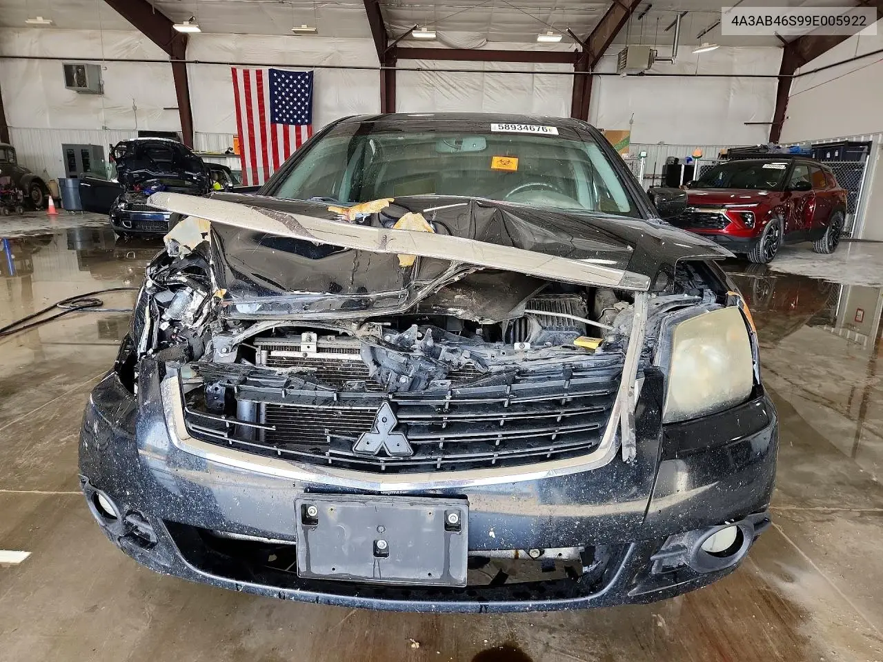 2009 Mitsubishi Galant Sport VIN: 4A3AB46S99E005922 Lot: 58934676