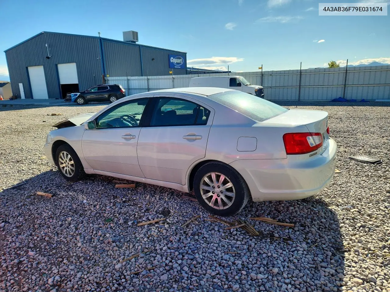 2009 Mitsubishi Galant Es VIN: 4A3AB36F79E031674 Lot: 59141366