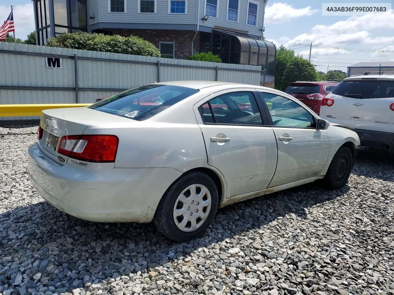 2009 Mitsubishi Galant Es VIN: 4A3AB36F99E007683 Lot: 60172416