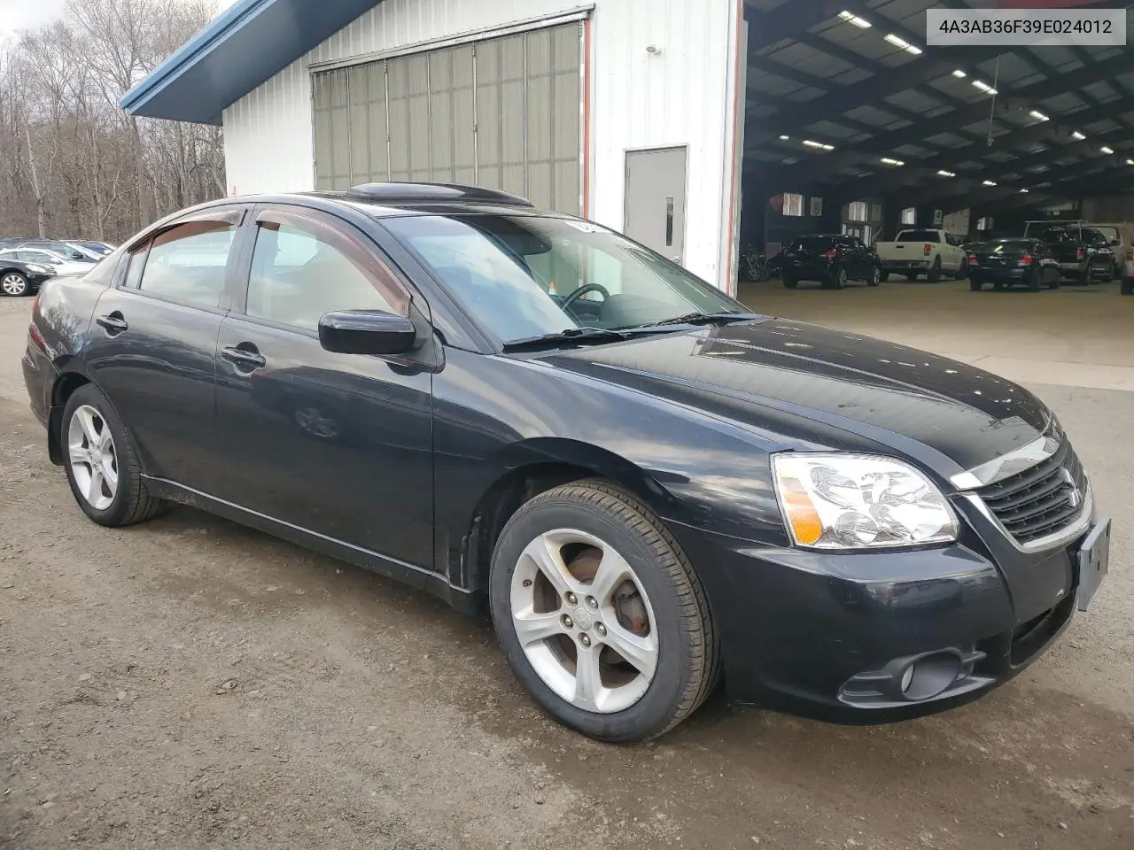 2009 Mitsubishi Galant Es VIN: 4A3AB36F39E024012 Lot: 92880575