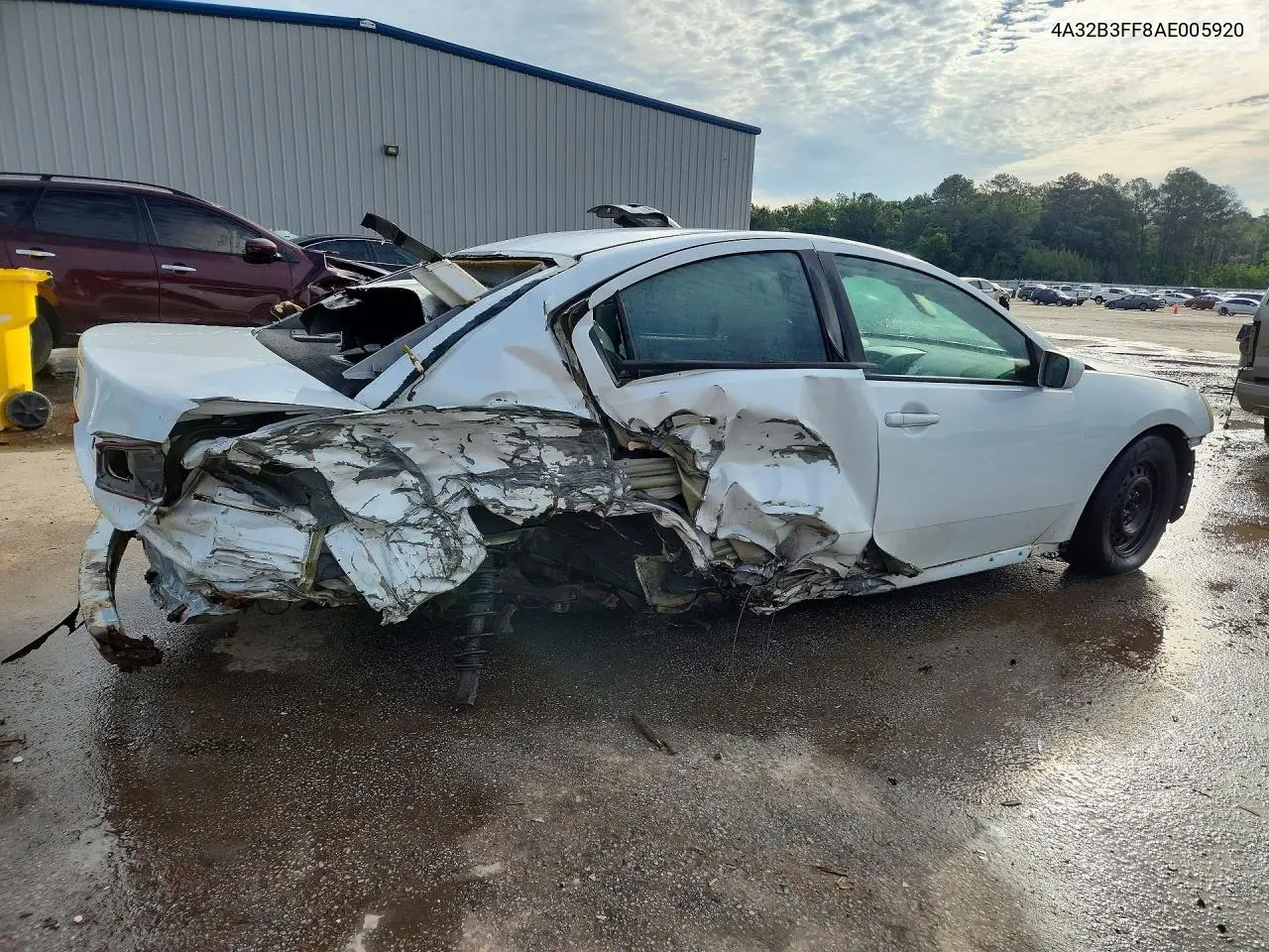2010 Mitsubishi Galant Es VIN: 4A32B3FF8AE005920 Lot: 52764296