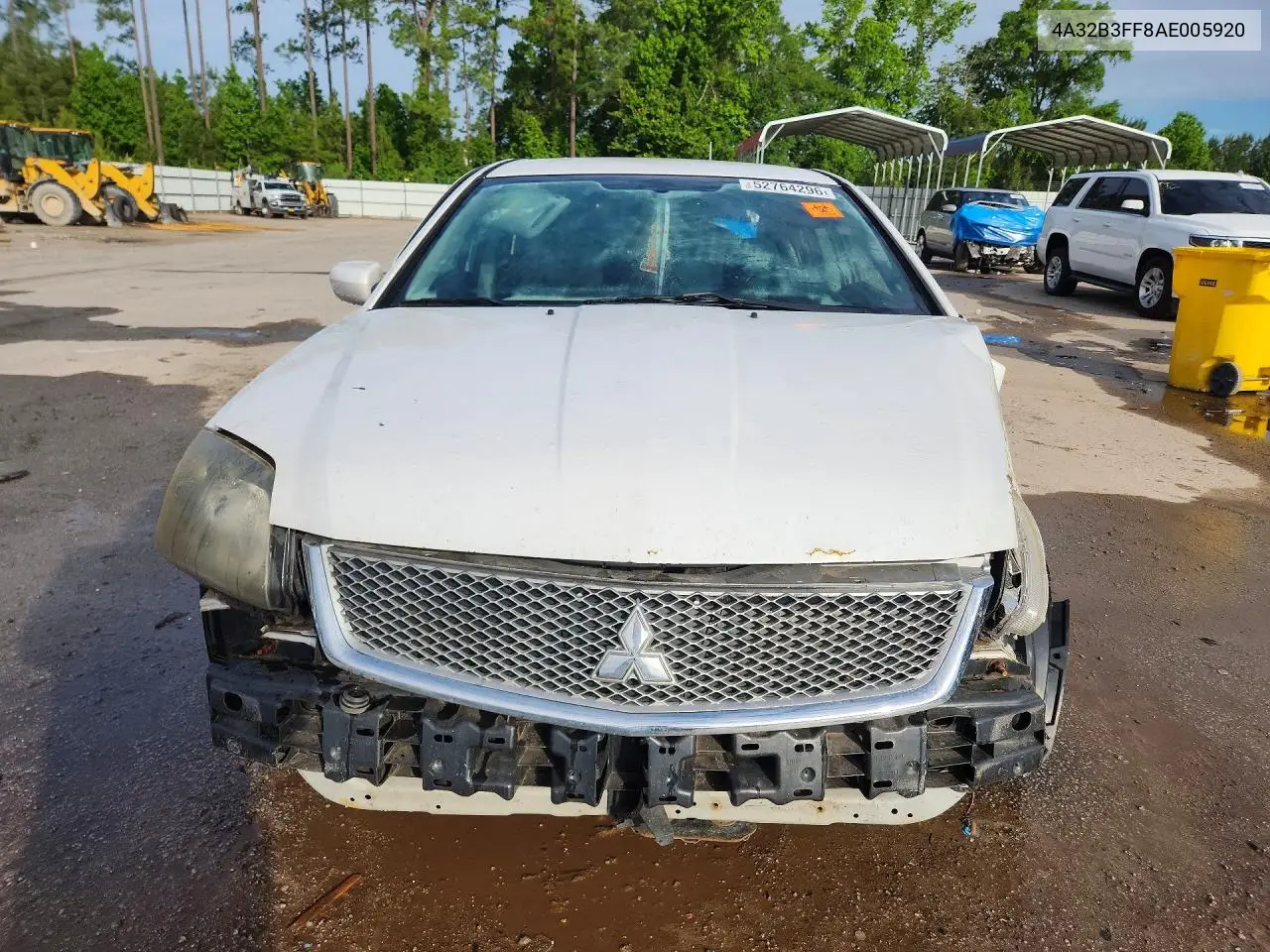 2010 Mitsubishi Galant Es VIN: 4A32B3FF8AE005920 Lot: 52764296