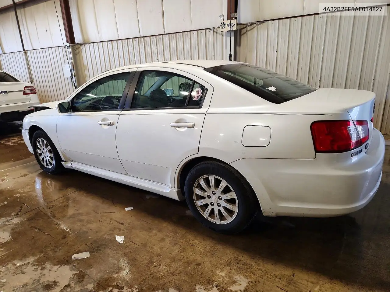 2010 Mitsubishi Galant Fe VIN: 4A32B2FF5AE014827 Lot: 59583036