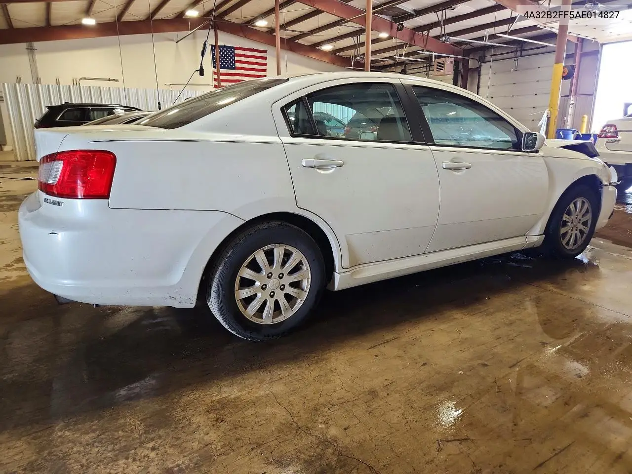2010 Mitsubishi Galant Fe VIN: 4A32B2FF5AE014827 Lot: 59583036