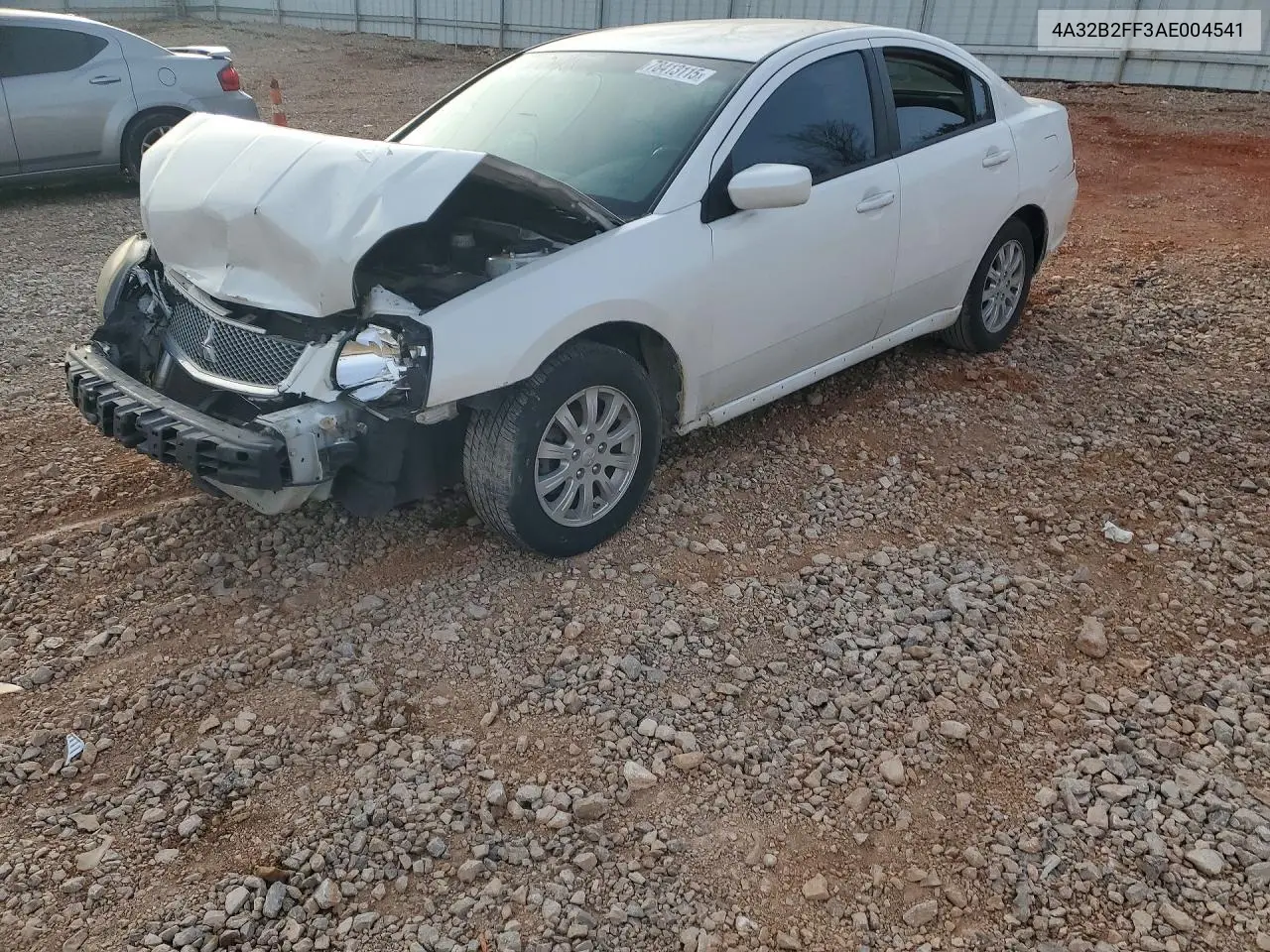 2010 Mitsubishi Galant Fe VIN: 4A32B2FF3AE004541 Lot: 78413115
