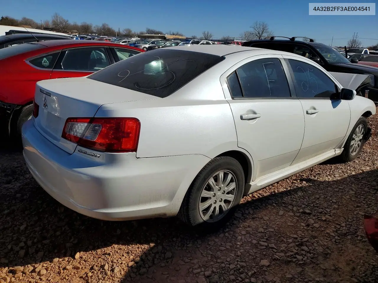 2010 Mitsubishi Galant Fe VIN: 4A32B2FF3AE004541 Lot: 78413115