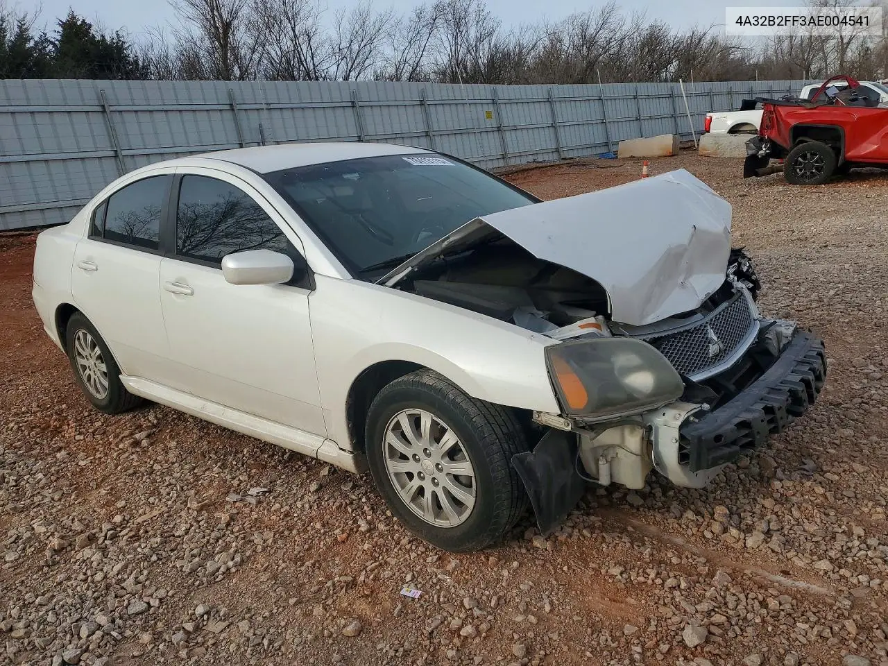 2010 Mitsubishi Galant Fe VIN: 4A32B2FF3AE004541 Lot: 78413115