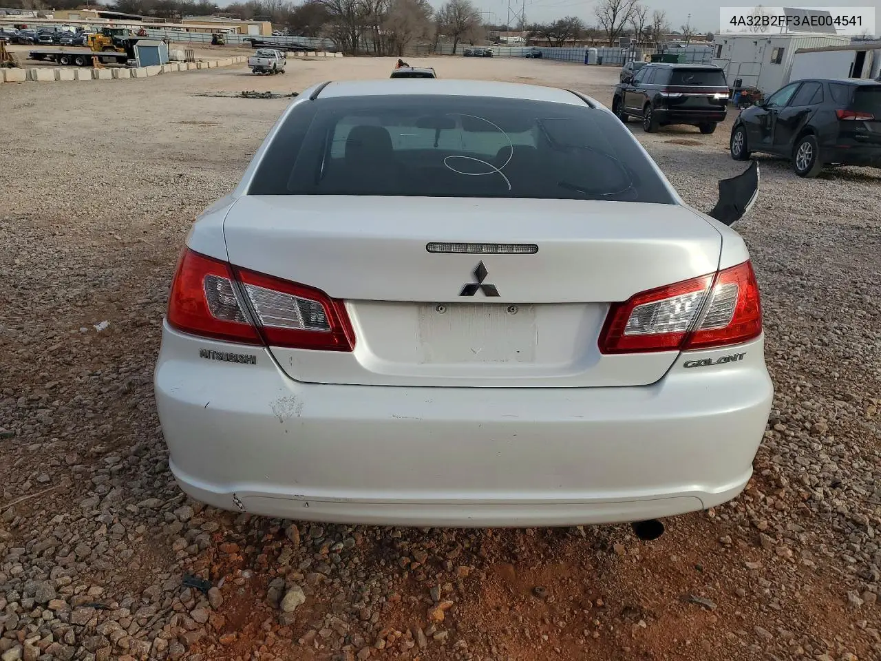 2010 Mitsubishi Galant Fe VIN: 4A32B2FF3AE004541 Lot: 78413115
