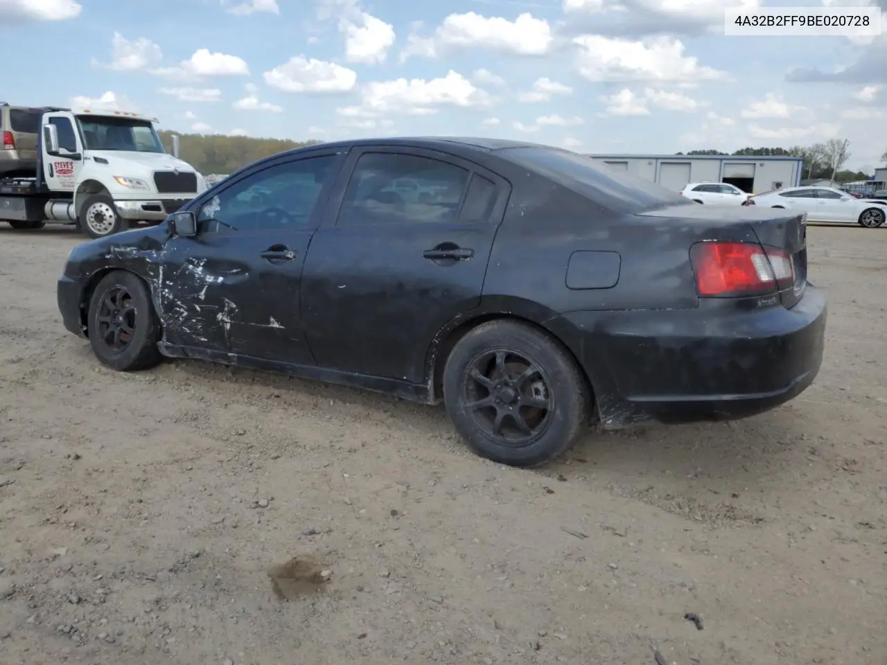2011 Mitsubishi Galant Fe VIN: 4A32B2FF9BE020728 Lot: 50944625