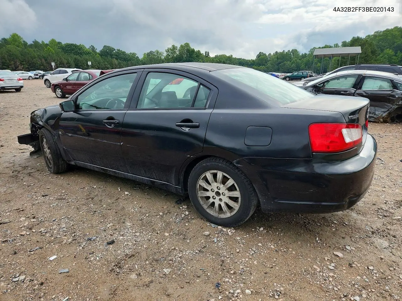 2011 Mitsubishi Galant Fe VIN: 4A32B2FF3BE020143 Lot: 58992696