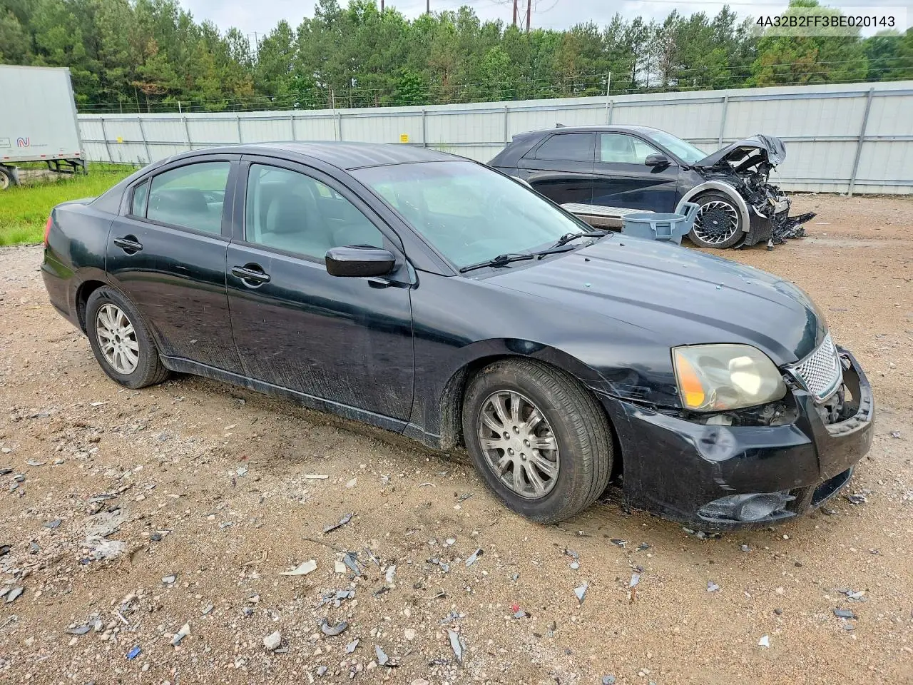 2011 Mitsubishi Galant Fe VIN: 4A32B2FF3BE020143 Lot: 58992696