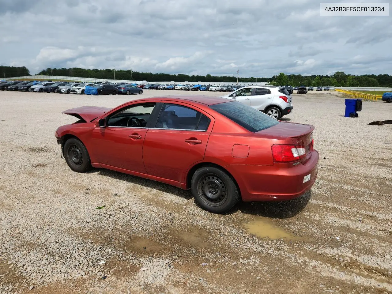 2012 Mitsubishi Galant Es VIN: 4A32B3FF5CE013234 Lot: 58033866