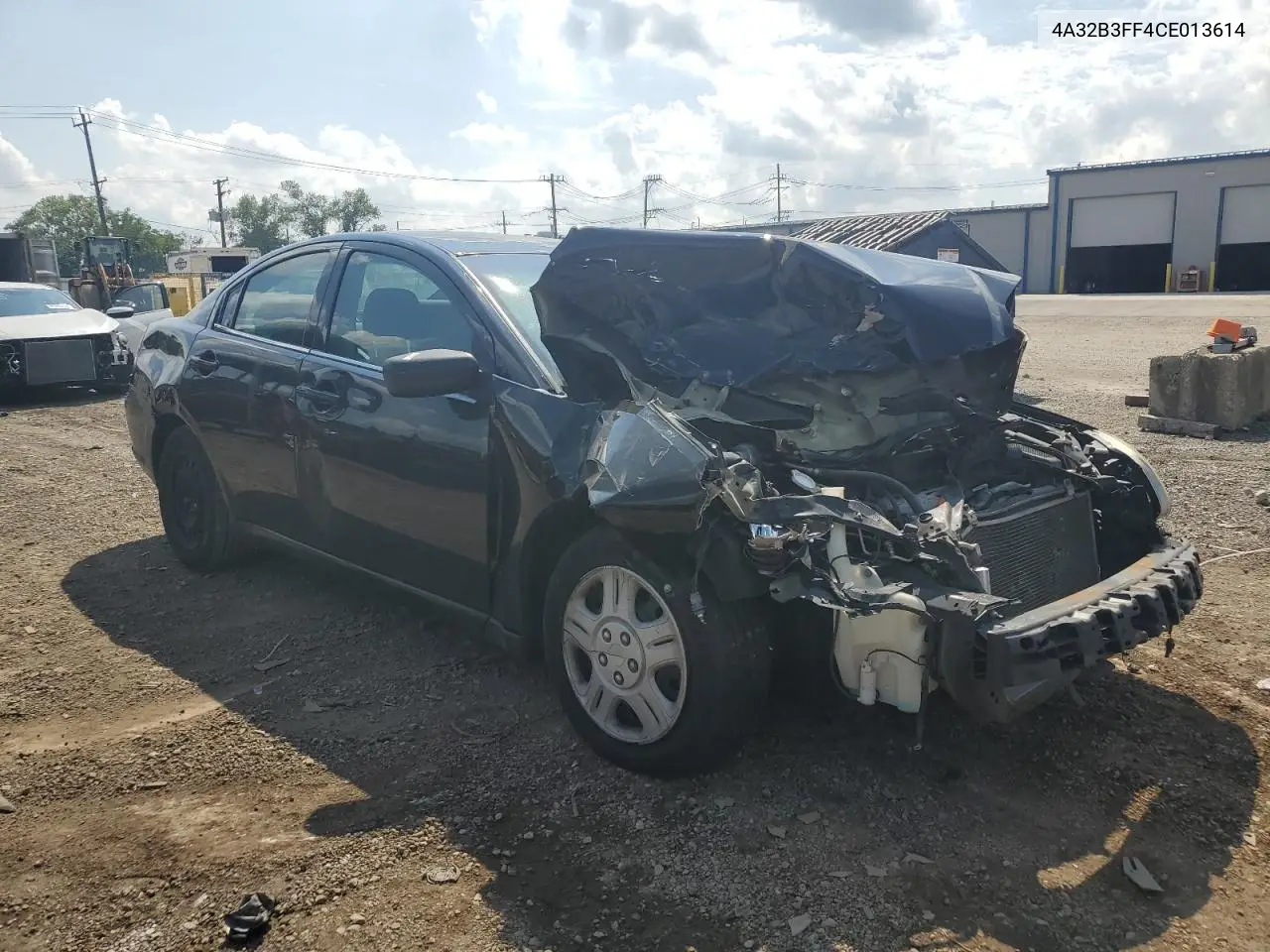 2012 Mitsubishi Galant Es VIN: 4A32B3FF4CE013614 Lot: 78442305