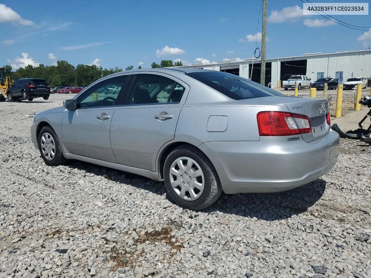 2012 Mitsubishi Galant Es VIN: 4A32B3FF1CE023534 Lot: 80617835