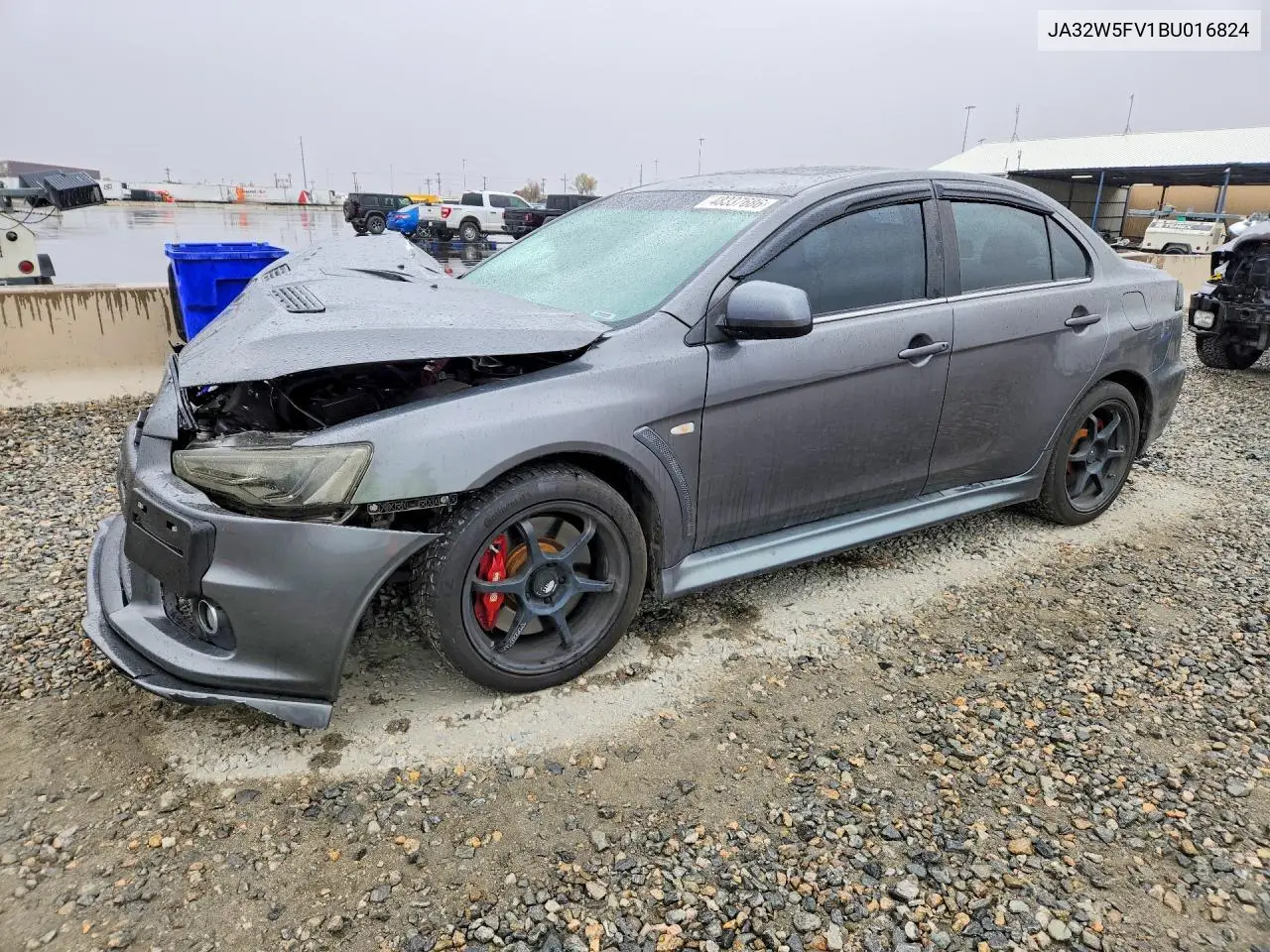2011 Mitsubishi Lancer Evolution Mr VIN: JA32W5FV1BU016824 Lot: 48337686