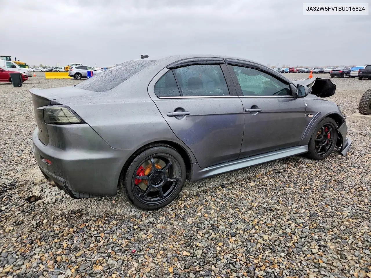 2011 Mitsubishi Lancer Evolution Mr VIN: JA32W5FV1BU016824 Lot: 48337686