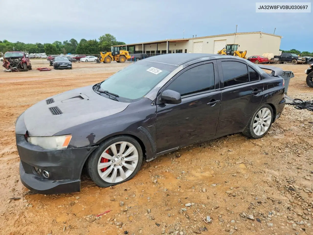 2011 Mitsubishi Lancer Evolution Gsr VIN: JA32W8FV0BU030697 Lot: 55615726