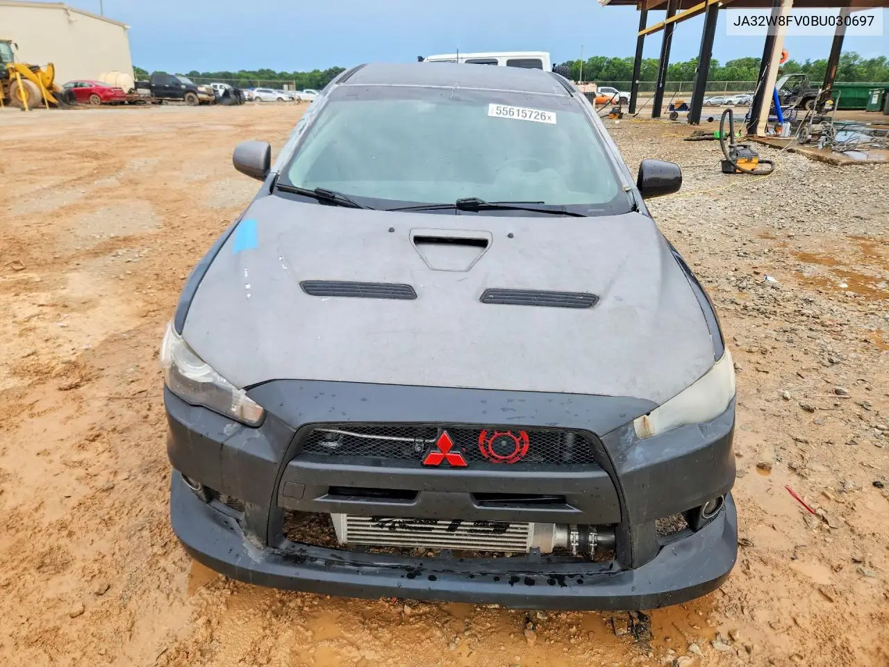 2011 Mitsubishi Lancer Evolution Gsr VIN: JA32W8FV0BU030697 Lot: 55615726