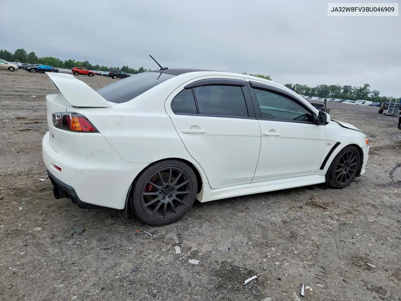 2011 Mitsubishi Lancer Evolution Gsr VIN: JA32W8FV3BU046909 Lot: 60080726