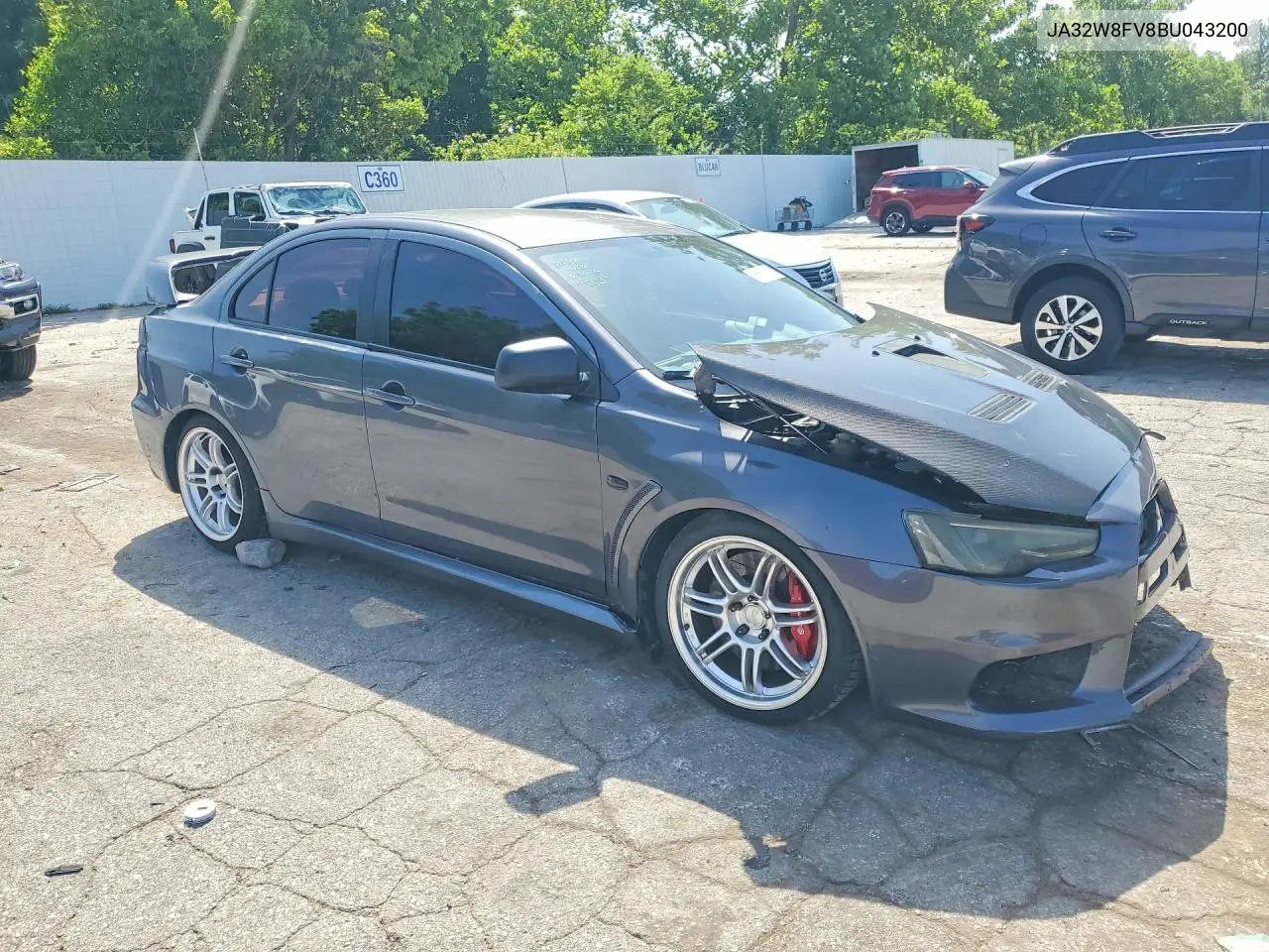 2011 Mitsubishi Lancer Evolution Se VIN: JA32W8FV8BU043200 Lot: 85611575