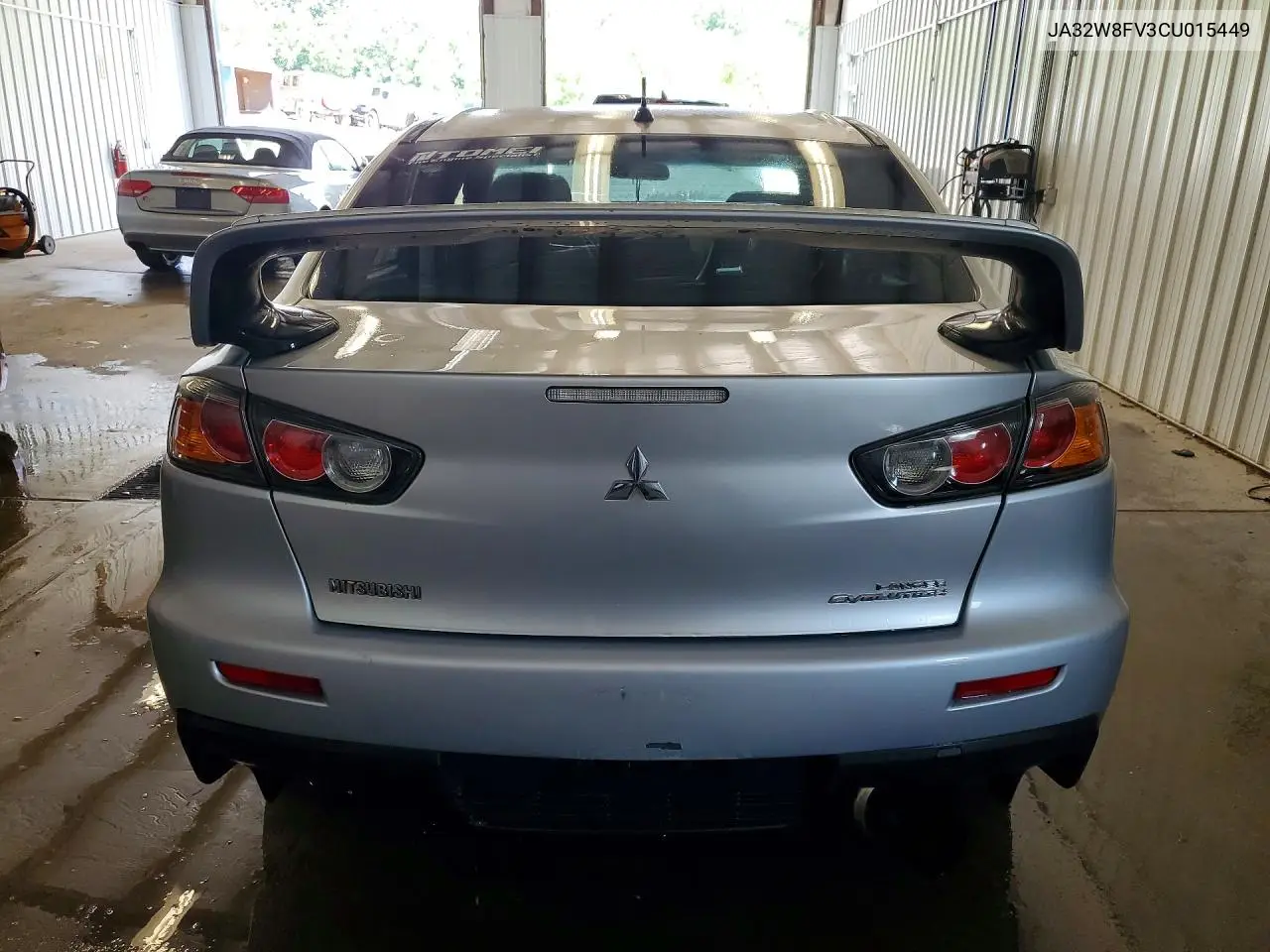 2012 Mitsubishi Lancer Evolution Gsr VIN: JA32W8FV3CU015449 Lot: 57692606