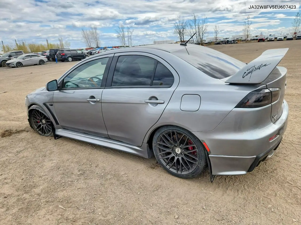 2014 Mitsubishi Lancer Evolution Gsr VIN: JA32W8FV5EU607423 Lot: 53528856