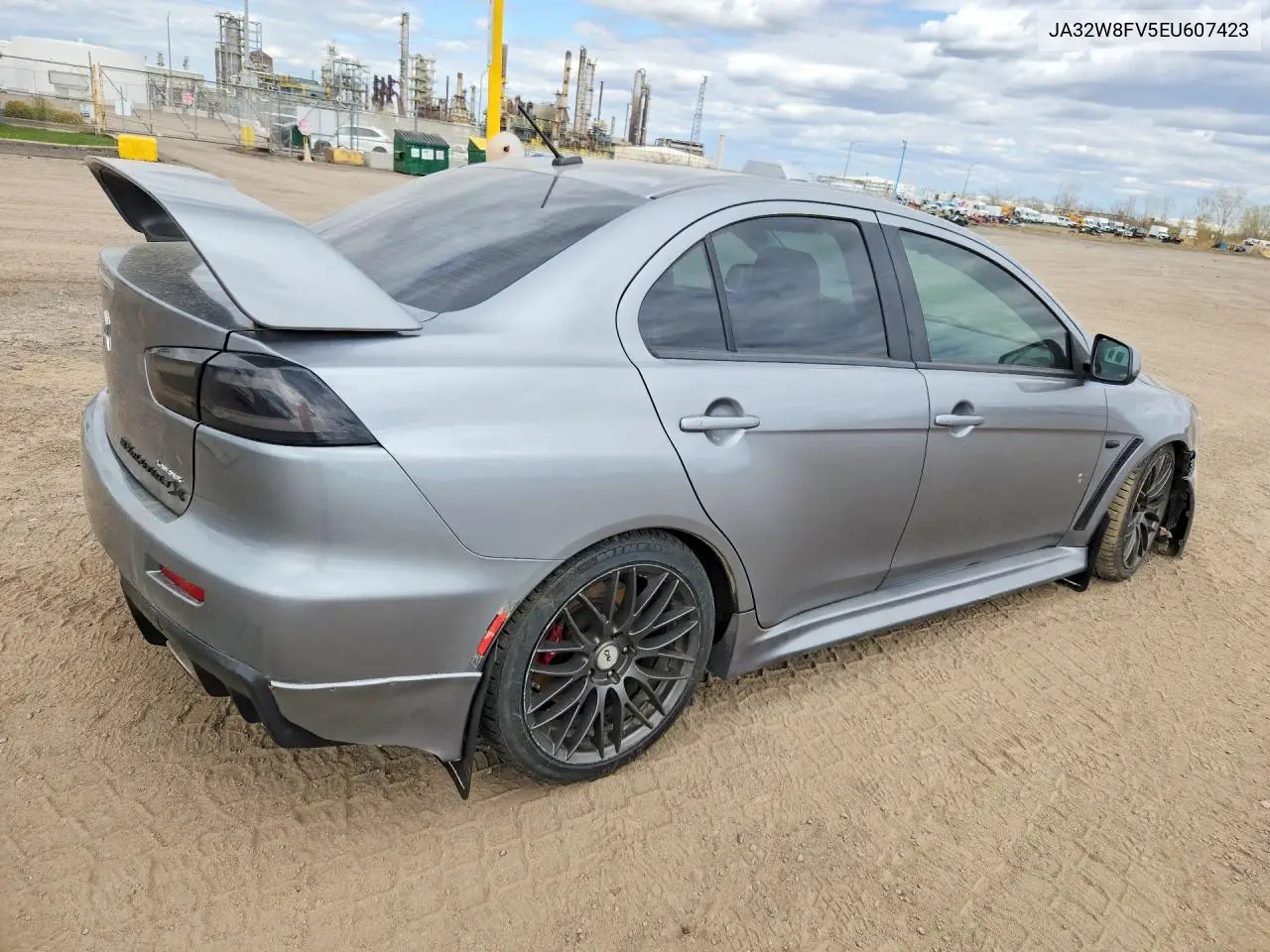 2014 Mitsubishi Lancer Evolution Gsr VIN: JA32W8FV5EU607423 Lot: 53528856