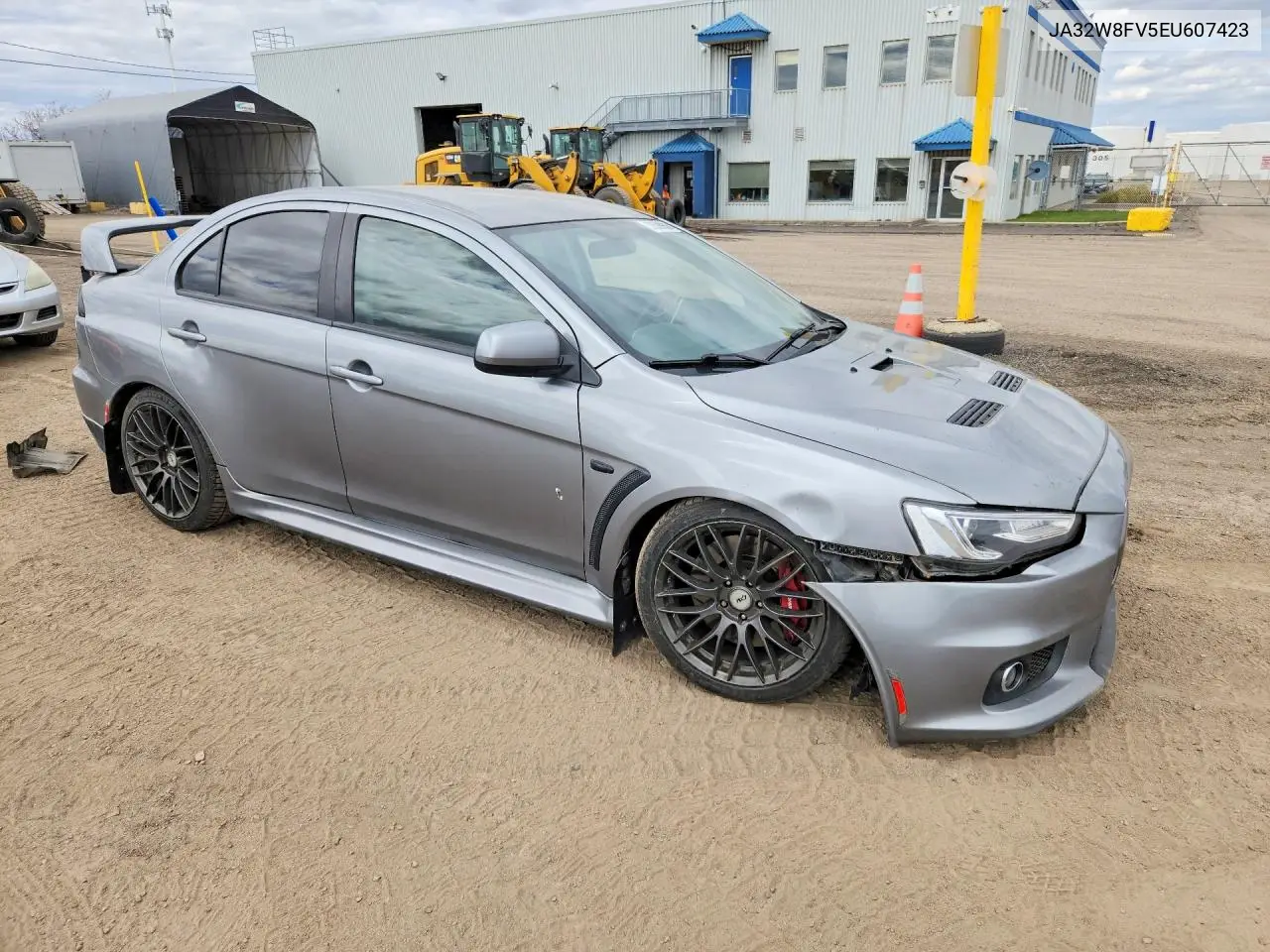 2014 Mitsubishi Lancer Evolution Gsr VIN: JA32W8FV5EU607423 Lot: 53528856