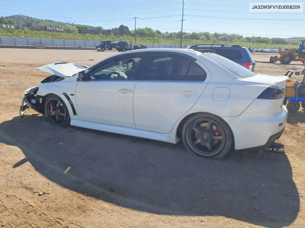 2014 Mitsubishi Lancer Evolution Mr VIN: JA32W5FV1EU008209 Lot: 55965656