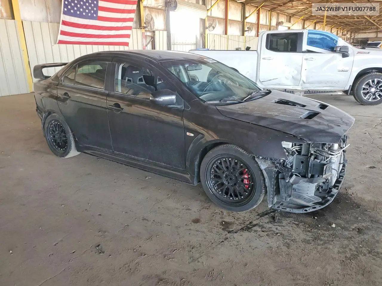 2015 Mitsubishi Lancer Evolution Gsr VIN: JA32W8FV1FU007788 Lot: 54726656