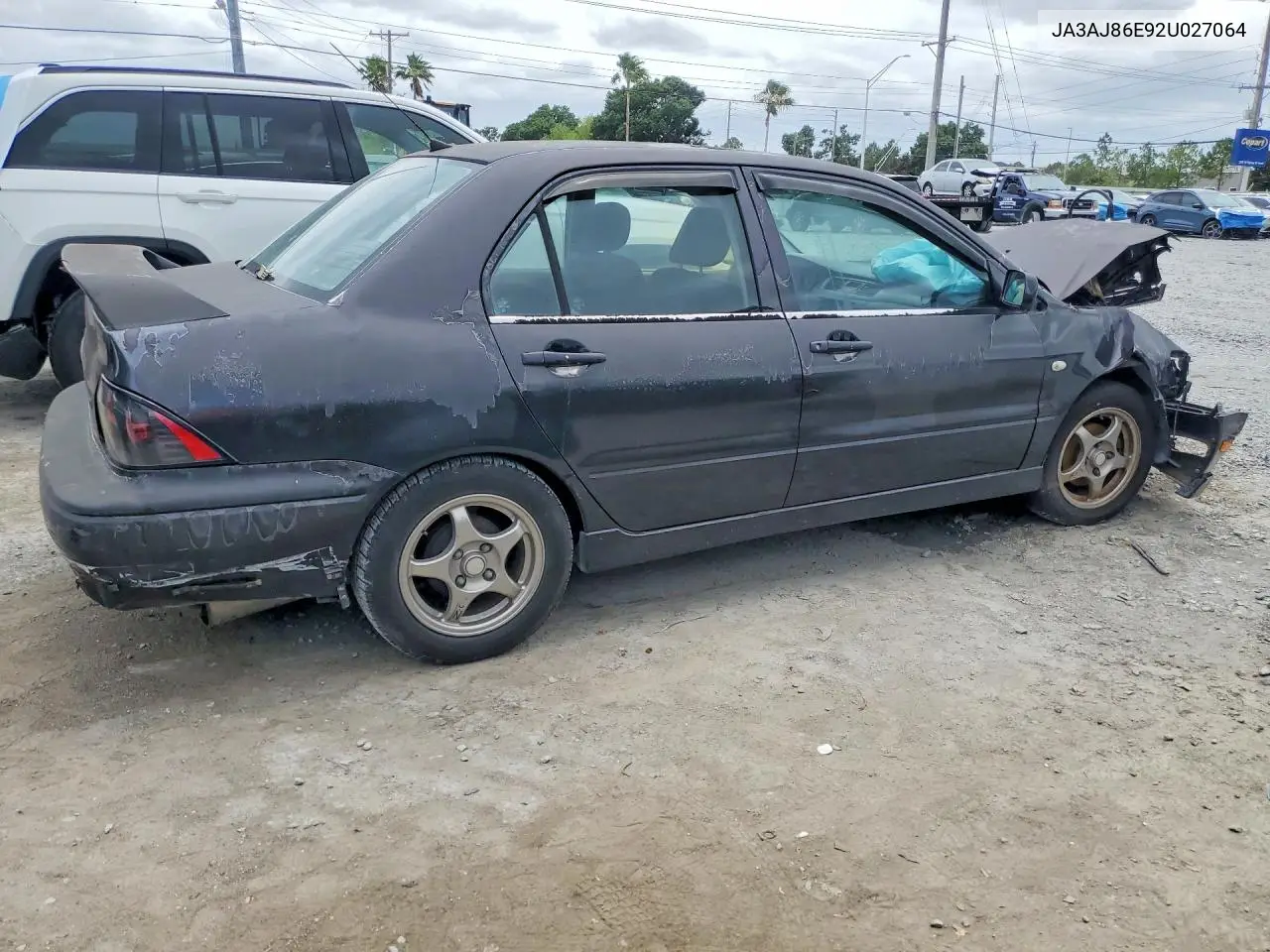 2002 Mitsubishi Lancer Oz Rally VIN: JA3AJ86E92U027064 Lot: 55208946