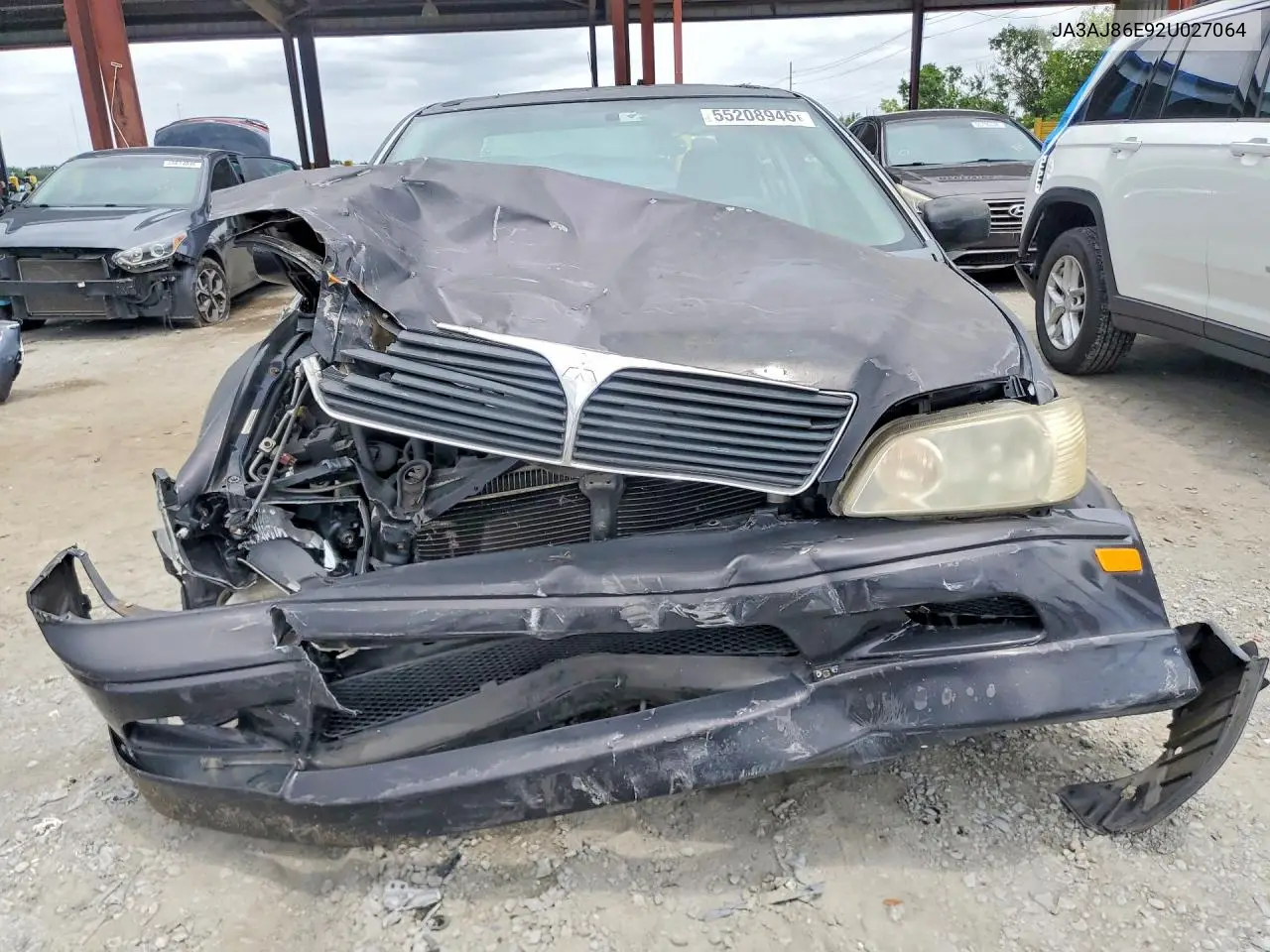 2002 Mitsubishi Lancer Oz Rally VIN: JA3AJ86E92U027064 Lot: 55208946
