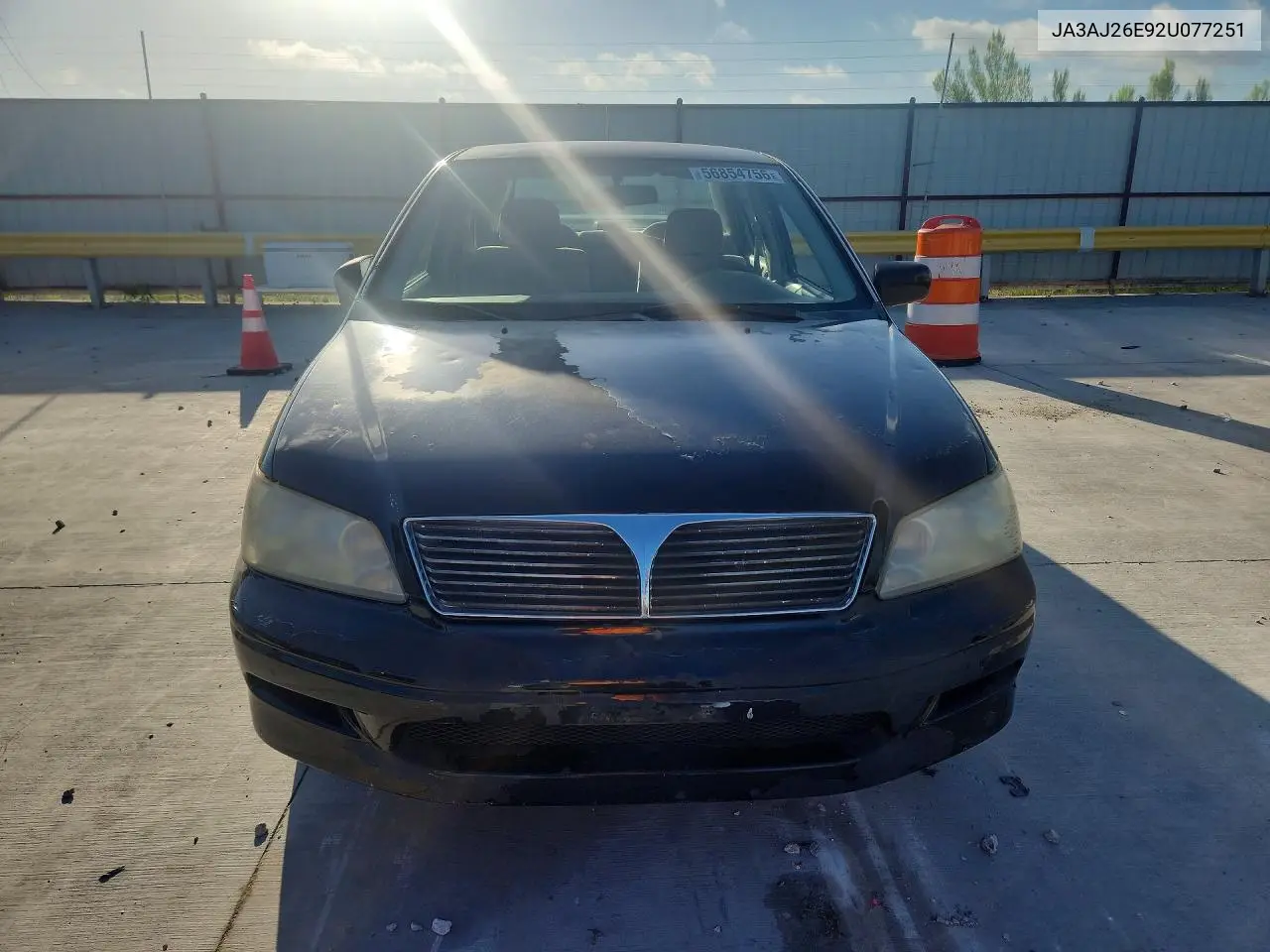 2002 Mitsubishi Lancer Es VIN: JA3AJ26E92U077251 Lot: 56854756