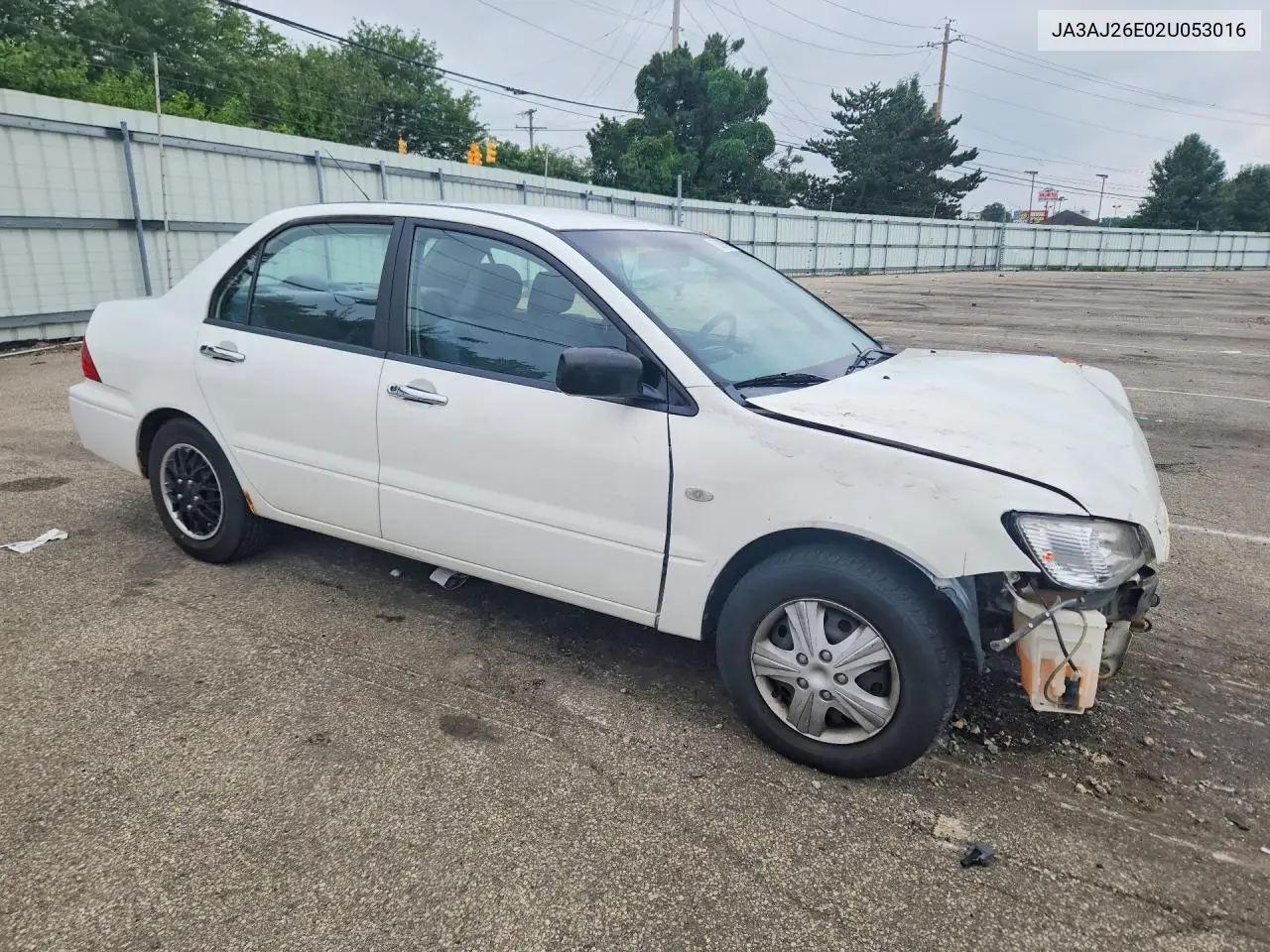 2002 Mitsubishi Lancer Es VIN: JA3AJ26E02U053016 Lot: 59865806