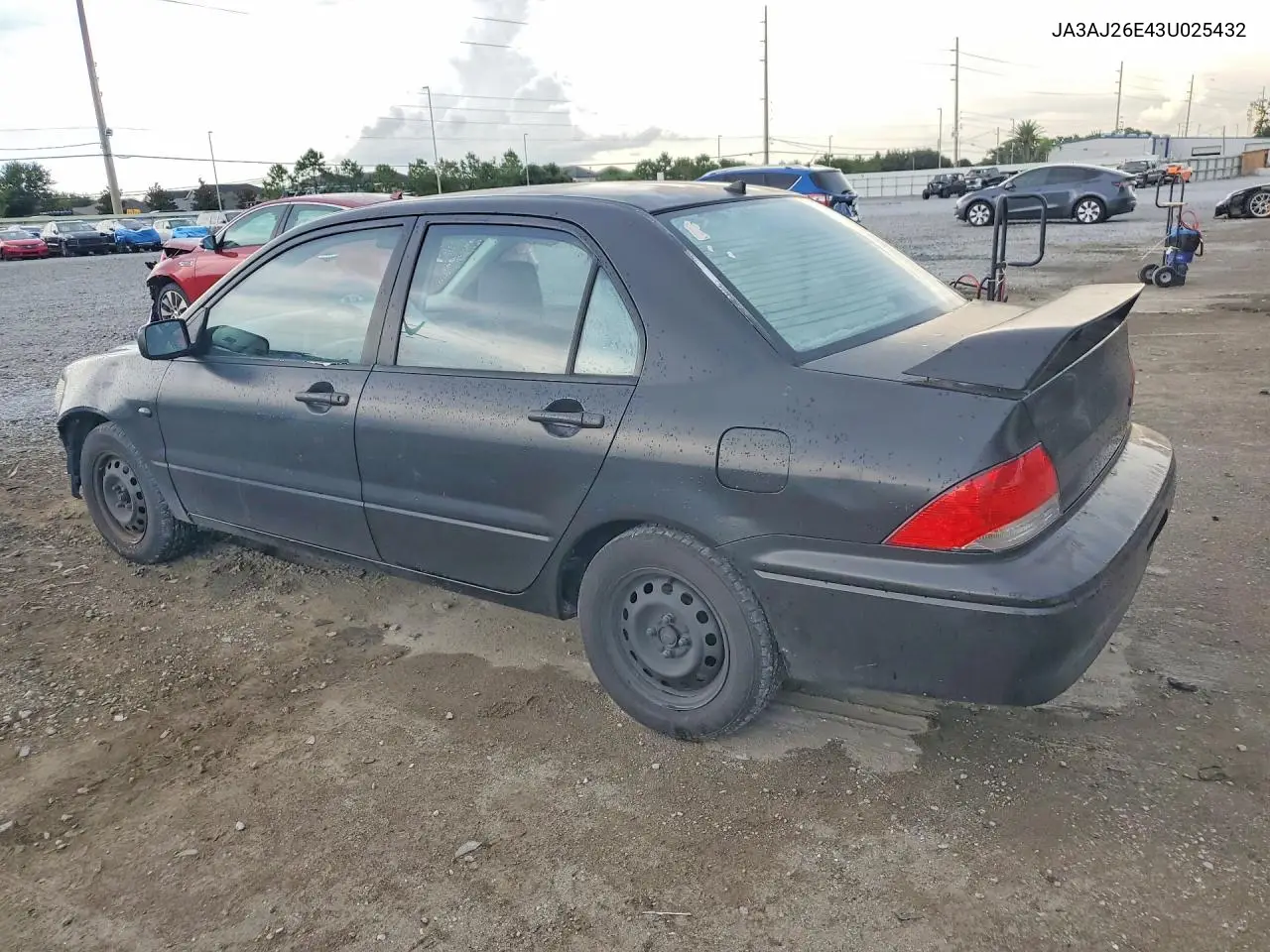 2003 Mitsubishi Lancer Es VIN: JA3AJ26E43U025432 Lot: 60199336