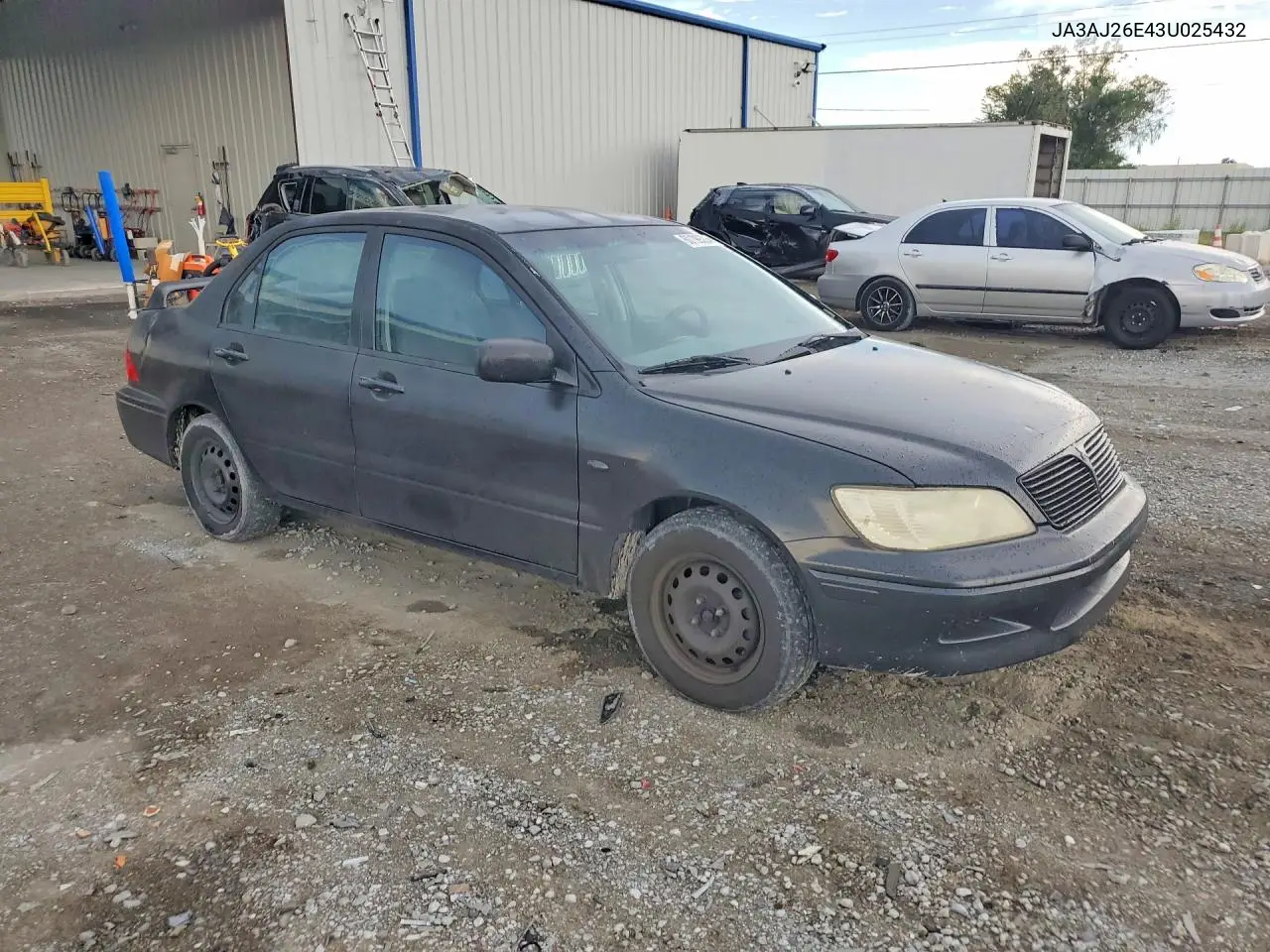 2003 Mitsubishi Lancer Es VIN: JA3AJ26E43U025432 Lot: 60199336
